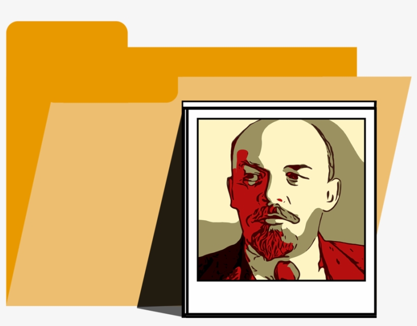 Lenin User Folder Icon - Illustration, transparent png download