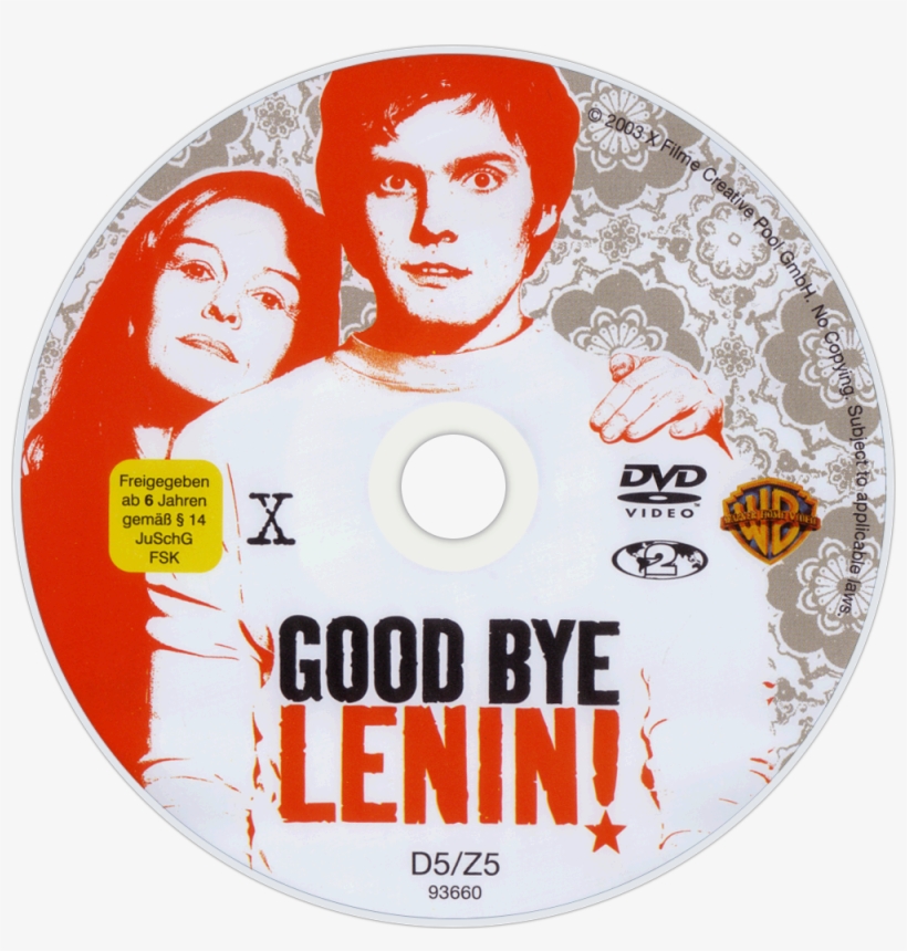 Good Bye Lenin Dvd Disc Image - Good Bye Lenin Dvd, transparent png download