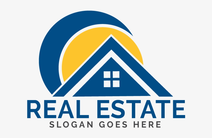 Real Estate Logo Design - Graphic Design, transparent png download