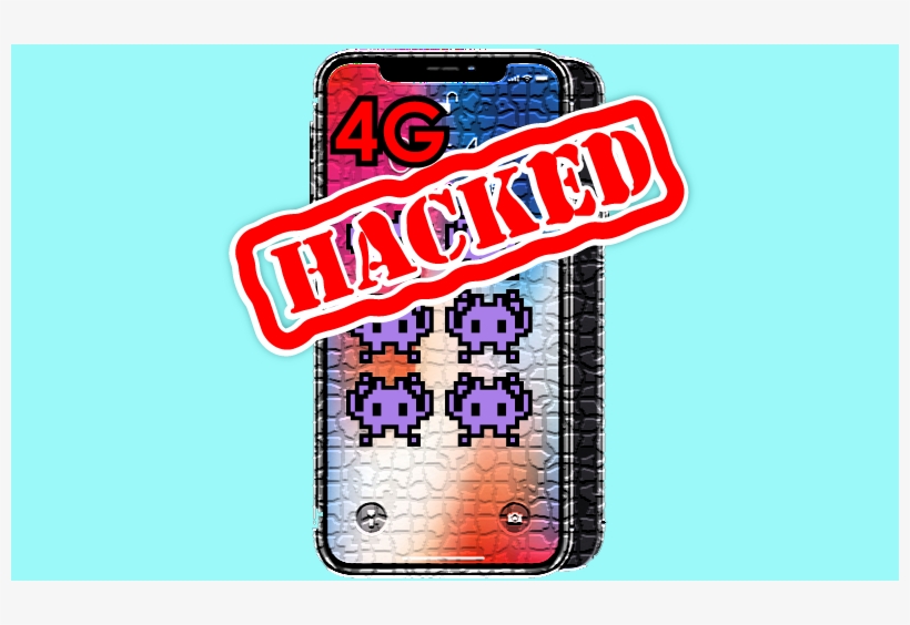 4g Hacked - Mobile Phone, transparent png download
