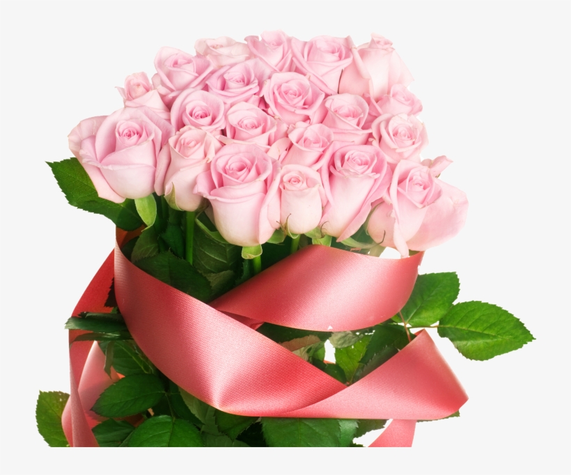 Pink Rose Bouquet - Qua Tang Ngay 8 3, transparent png download