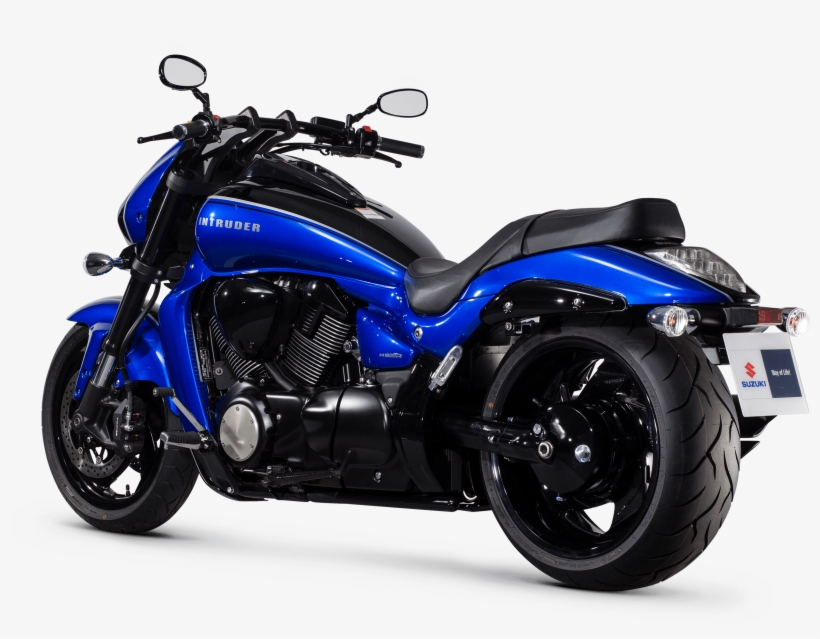 Intruder Pearl Vigor Blue Glass Sparkle Black Rear34 - Cruiser, transparent png download