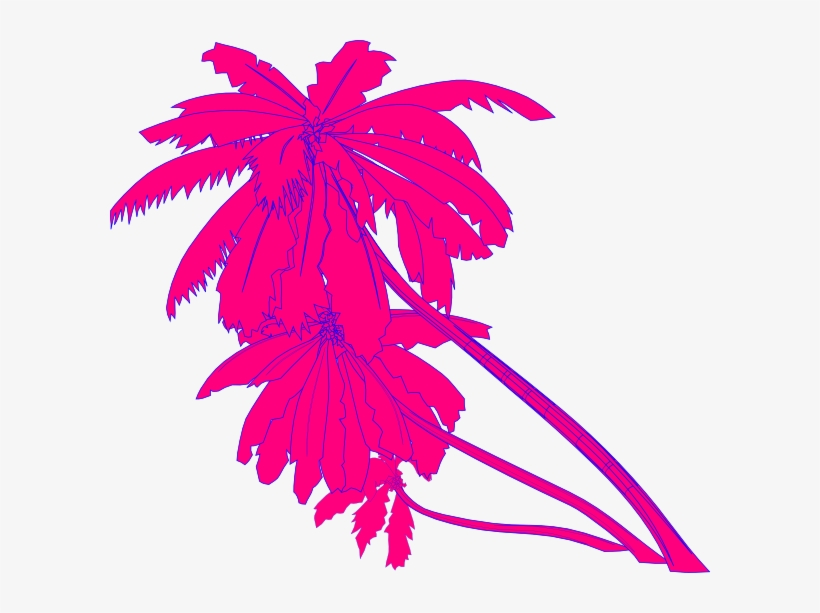 Black Palm Tree Png, transparent png download