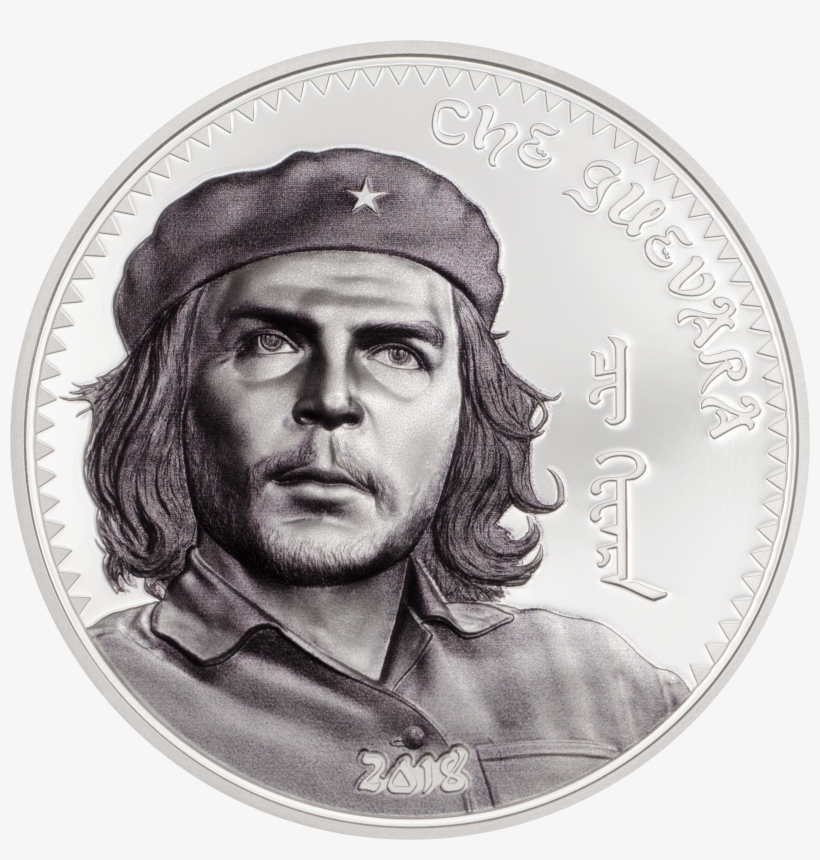 Mongolia - 2018 - 1000 Togrog - Che Guevara - Che Guevara Relief Portrait, transparent png download