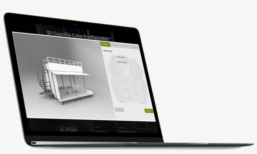 Use Our Online 3d Configurator To Custom Design Your - Flat Panel Display, transparent png download