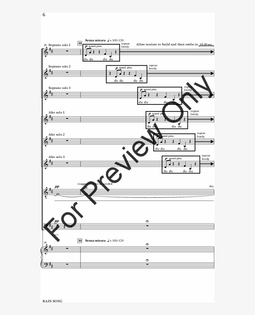 Rain Song Thumbnail - Dan Forrest A Bronze Triptych Key, transparent png download