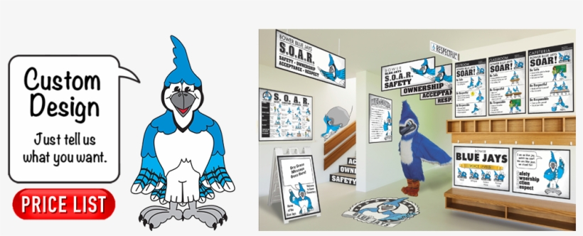 Clip Art - Cartoon Blue Jay, transparent png download