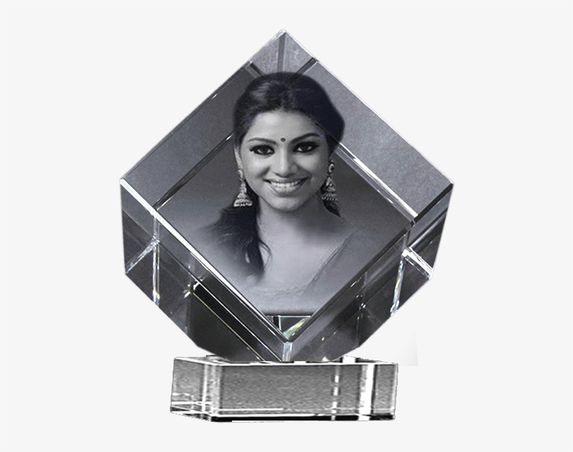 Cut Cubes With Stand - Girl, transparent png download
