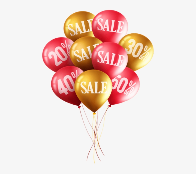 Free Png Download Advertising Sale Balloons Clipart - Sale Balloon Png, transparent png download