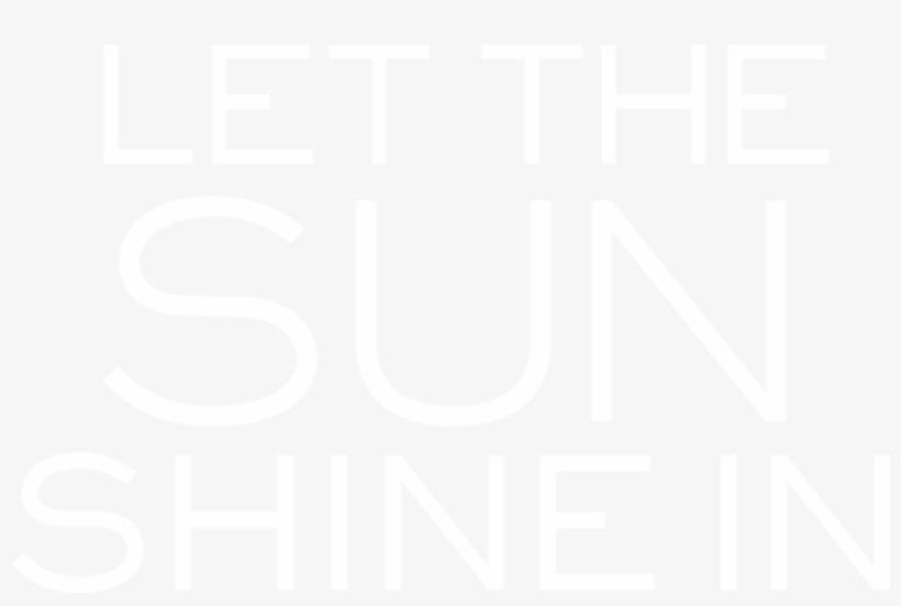 Let The Sunshine In - Poster, transparent png download