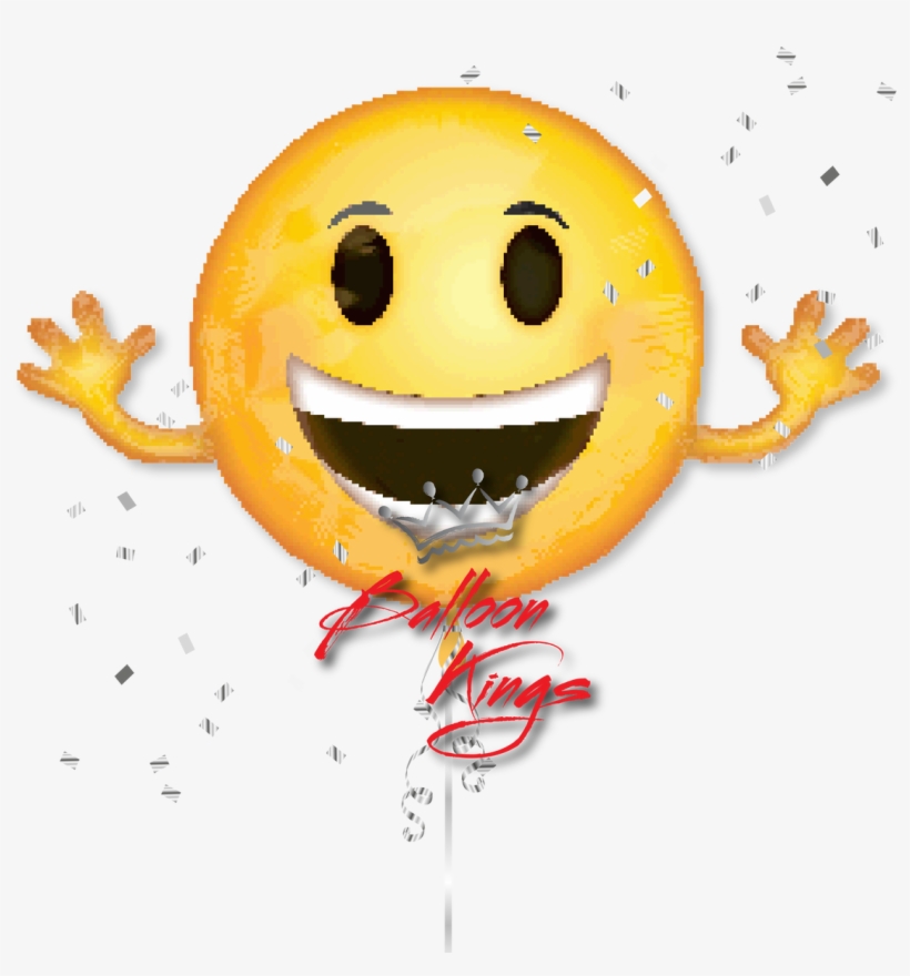 Emoji Smiley Large - Emoticon Happy Birthday, transparent png download