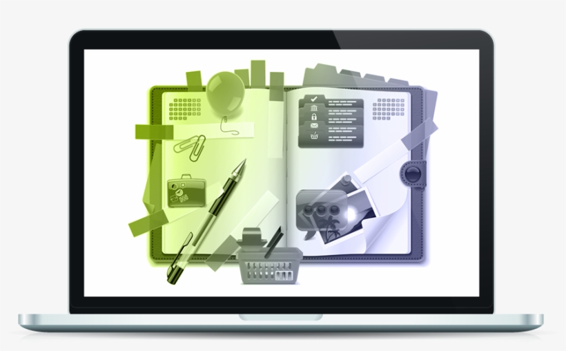 Macbook Plannernew - Calendar 2012 Vector Free, transparent png download