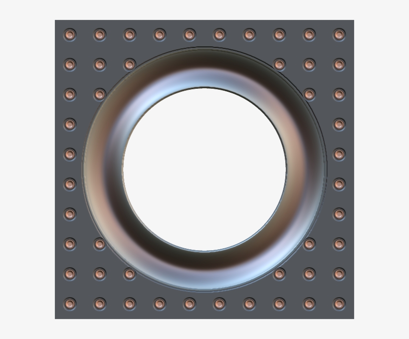 Cadre Circulaire 1 Cadre Rond - Chinese Door, transparent png download