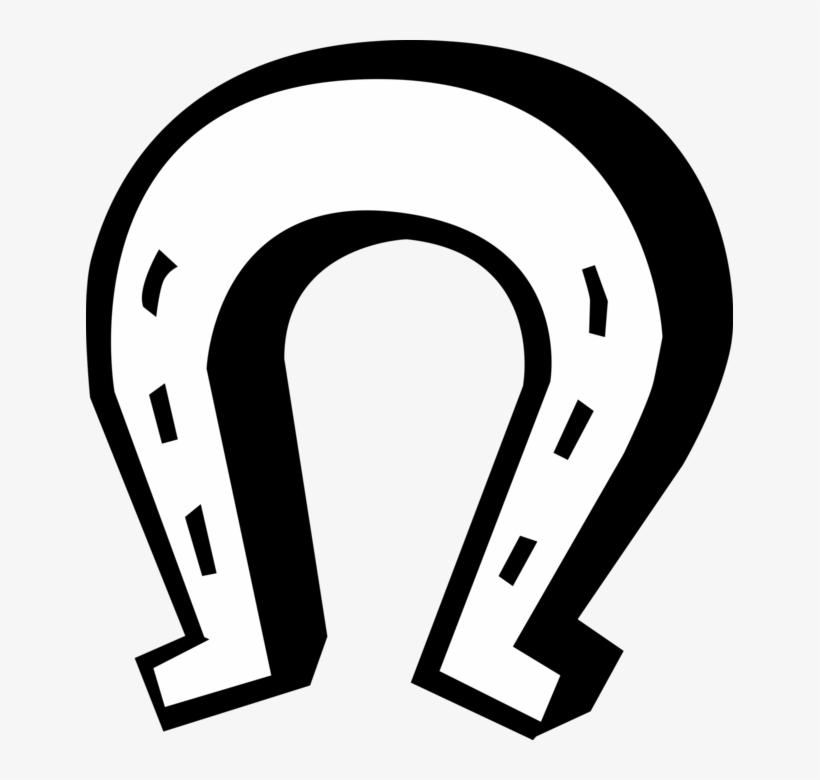 Vector Illustration Of Lucky Horseshoe Good Luck Protective, transparent png download