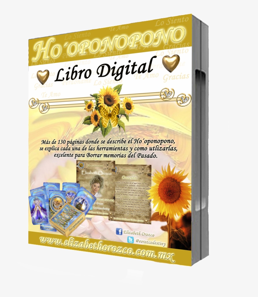 Ho'oponopono Libro Digital 2012 Photo Dvdlibrohooponopono-1 - Sunflower, transparent png download
