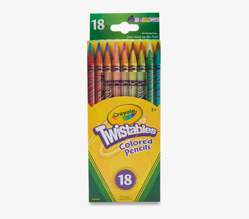 Twistable Colored Pencils Set - Twistable Colored Pencils, transparent png download