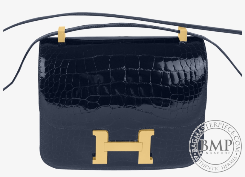 Constance 24 Aligator Blue Marine Ghw - Hermes Vert Cypress Color, transparent png download