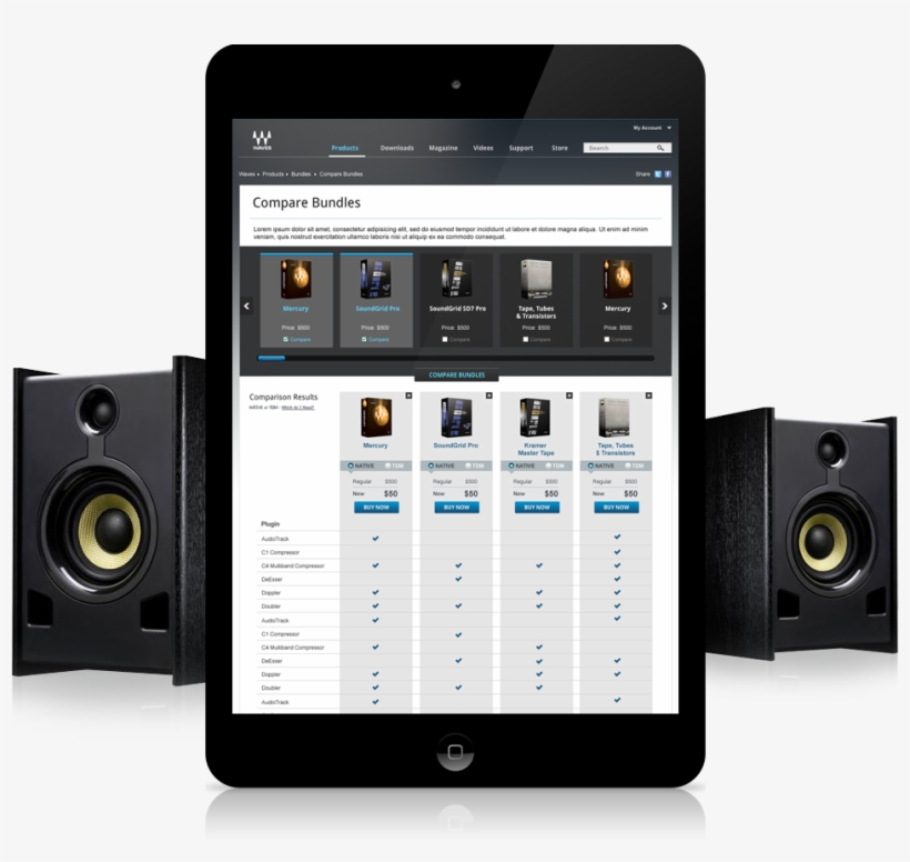 Waves Audio - Xps 2.0 80 Dj Monitor, transparent png download