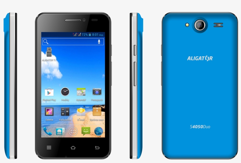 Aligator S4050 Duo - Samsung Galaxy, transparent png download