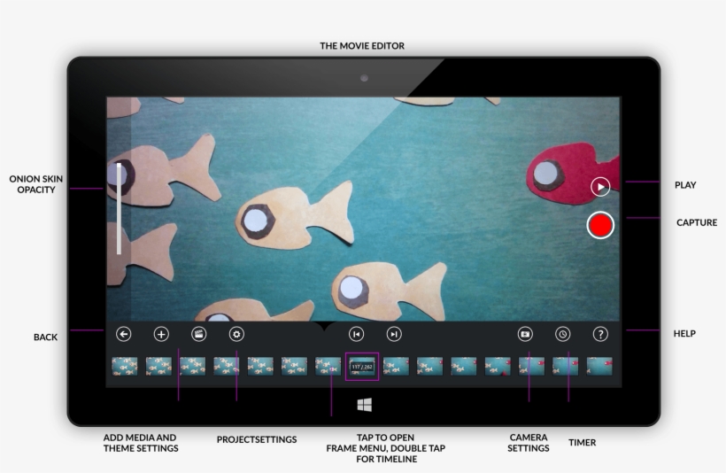 Keep In Mind That The More Frames You Capture, The - Tablet Computer, transparent png download