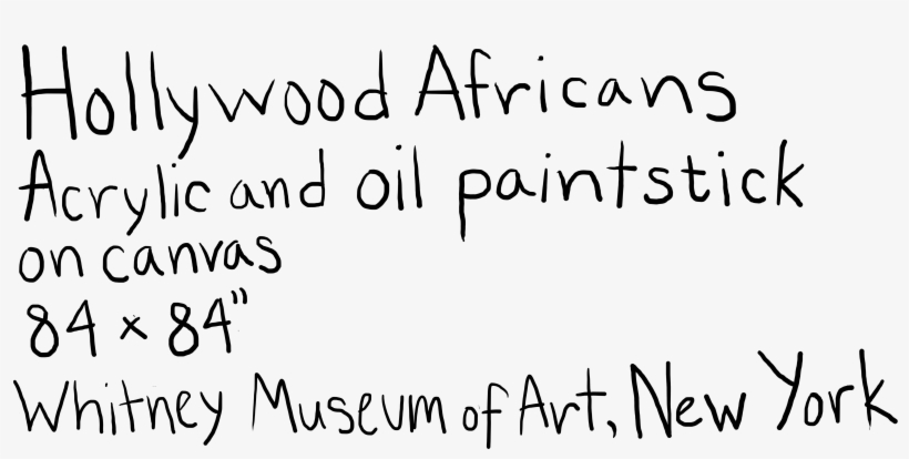 Basquiat Enjoyed Attacking The Art World From The Outside - Calligraphy, transparent png download