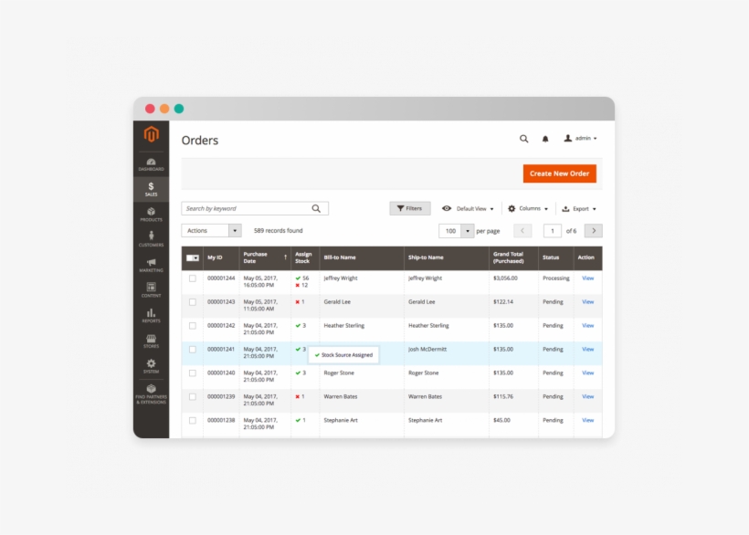 Quickly Track Your Orders' Fulfillment Statuses With - Order Manager Magento, transparent png download