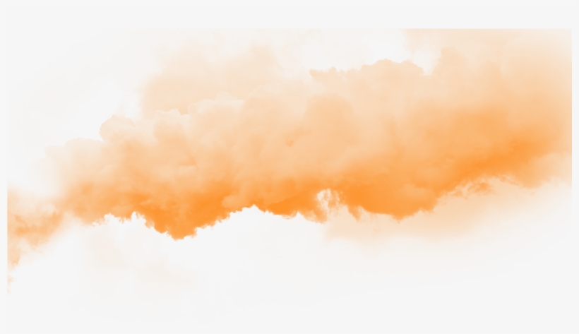 Download Smoke-1 - Orange Smoke Png Hd - HD Transparent PNG - NicePNG.com