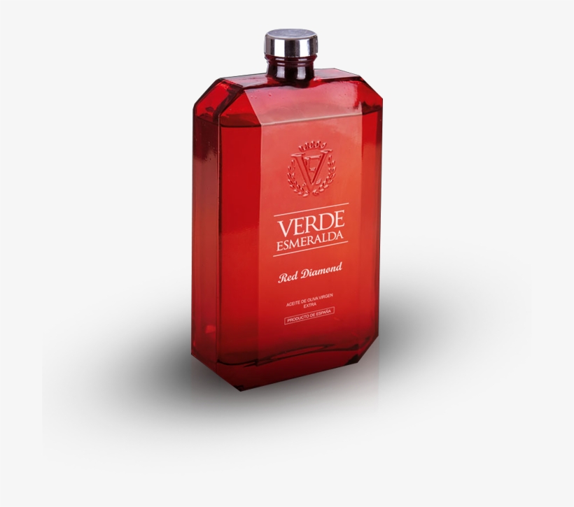 Red Diamond - Glass Bottle, transparent png download