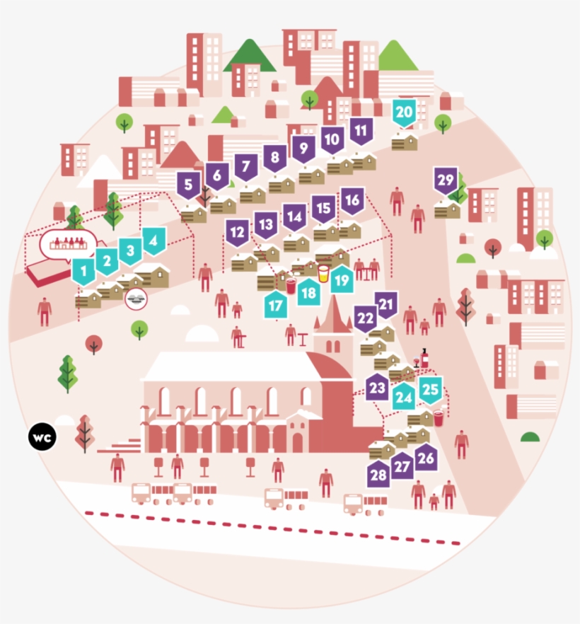 Next Market Children's Village - Circle, transparent png download