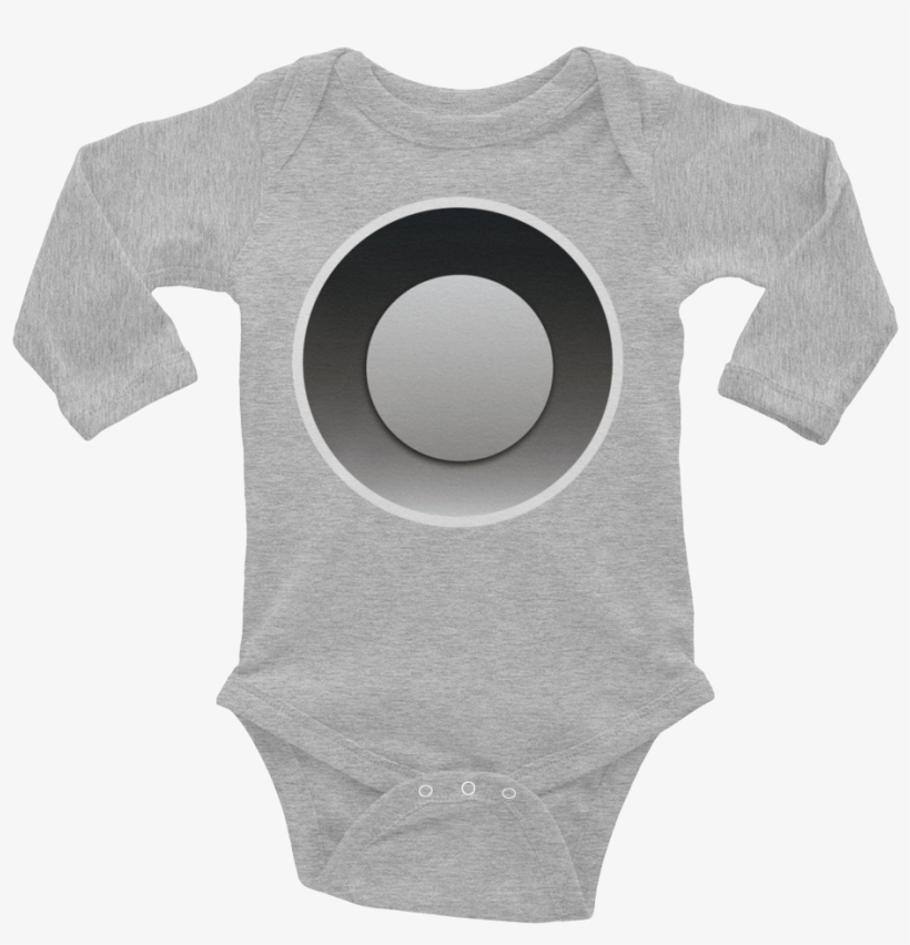 Emoji Baby Long Sleeve One Piece - Grandpa Onesie, transparent png download