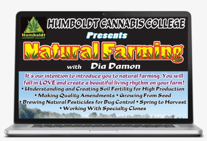 Naturalfarmingposter - Laptop, transparent png download
