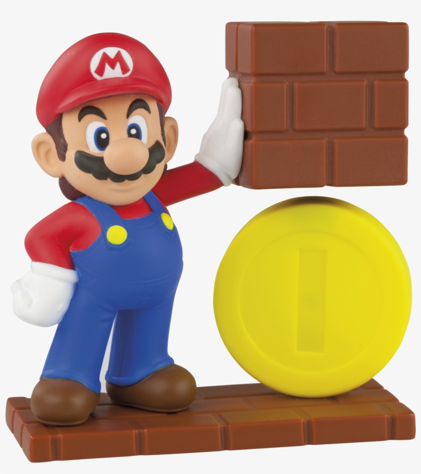 Mario Levitating Brick-nofx - Mario Series, transparent png download
