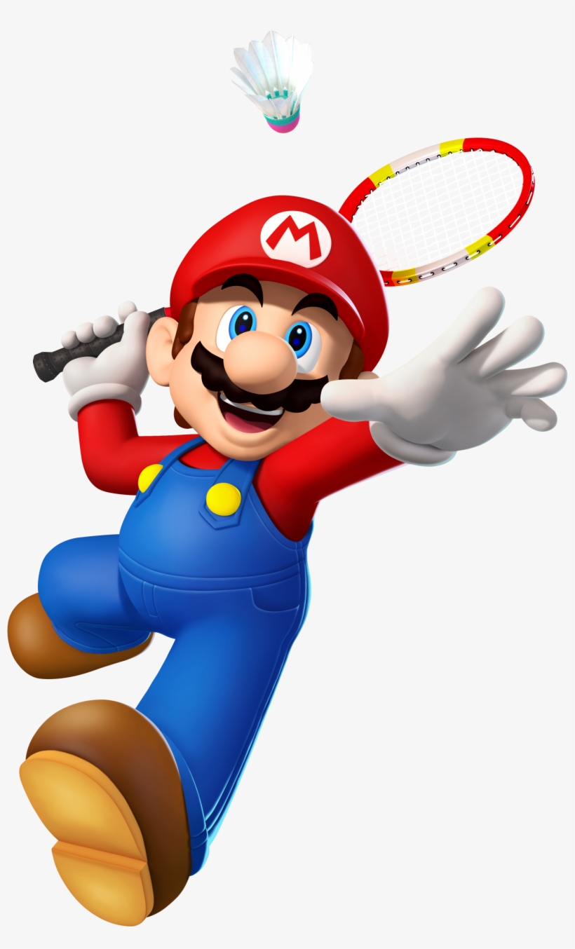 Best Free Mario High Quality Png - Mario Badminton, transparent png download