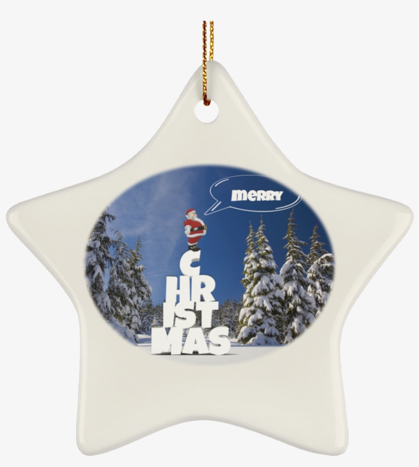 Santa Claus New Merry Christmas Tree Hanging Ornament - Christmas Day, transparent png download