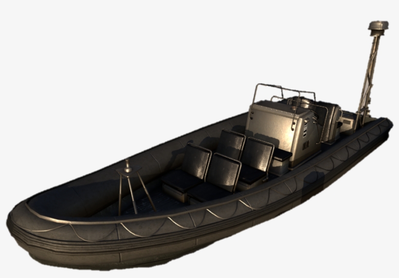 Boat - Rigid-hulled Inflatable Boat, transparent png download