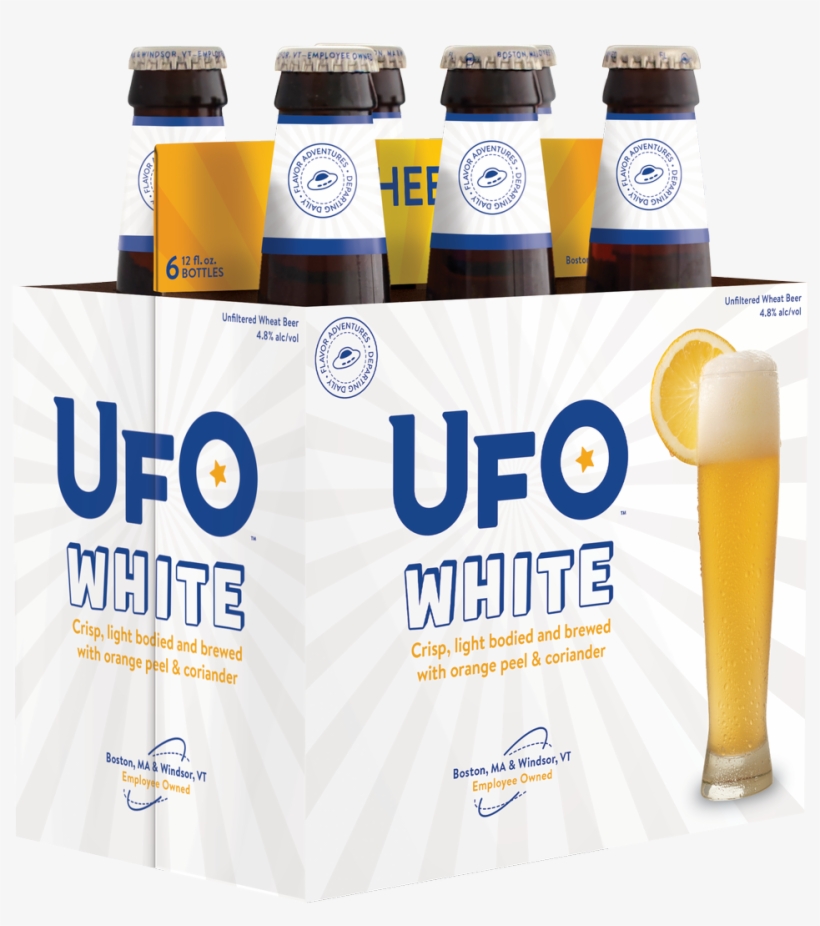 Ufo White 12oz Bottle 6-pack, Pdf - Alcohol By Volume, transparent png download