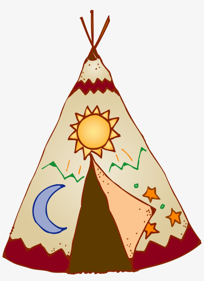 Clipart Of Teepees