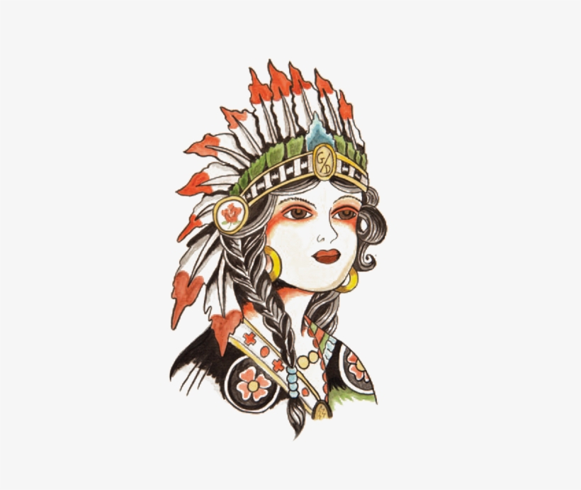 Wes Lang's Indian Girl - Grateful Dead 3 16 90 Picssr, transparent png download