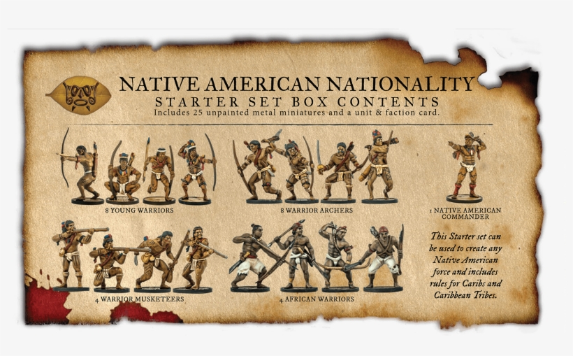 Native American Nationality Set - Infantry, transparent png download