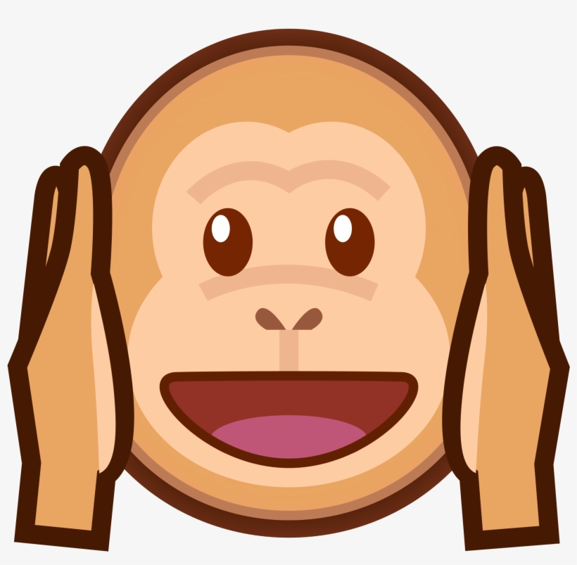 Hear No Evil - Hear No Evil Moneky, transparent png download