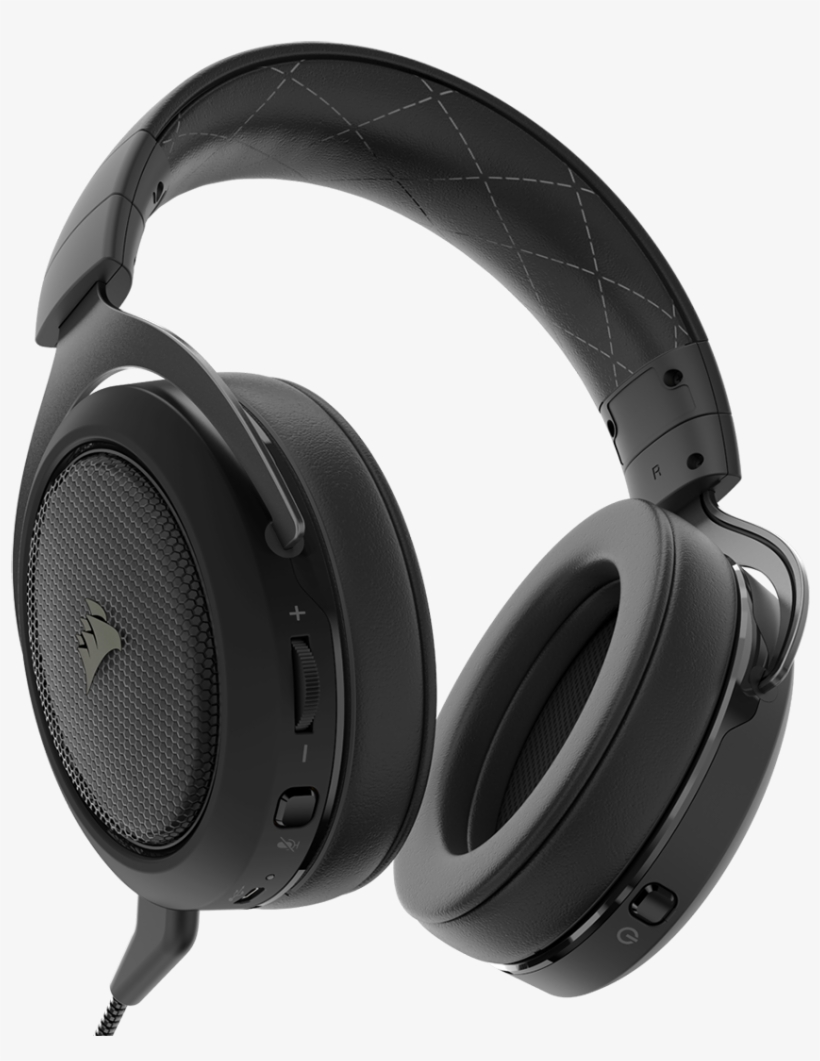 Available In Black And White, Hs70 Follows The Minimalist - Hs70 Wireless Gaming Headset, transparent png download
