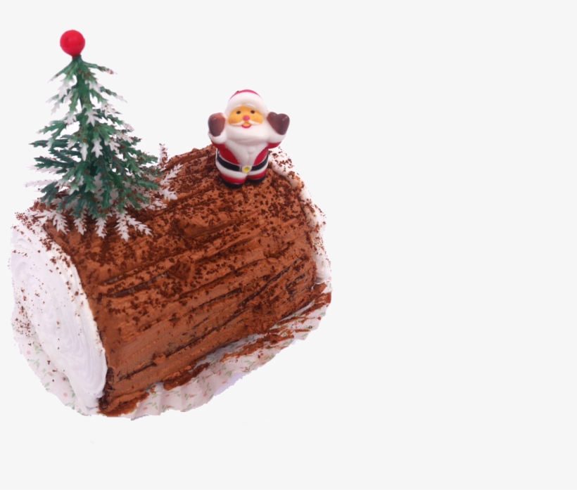 Mini Chocolate Log Cake - Chocolate Cake, transparent png download