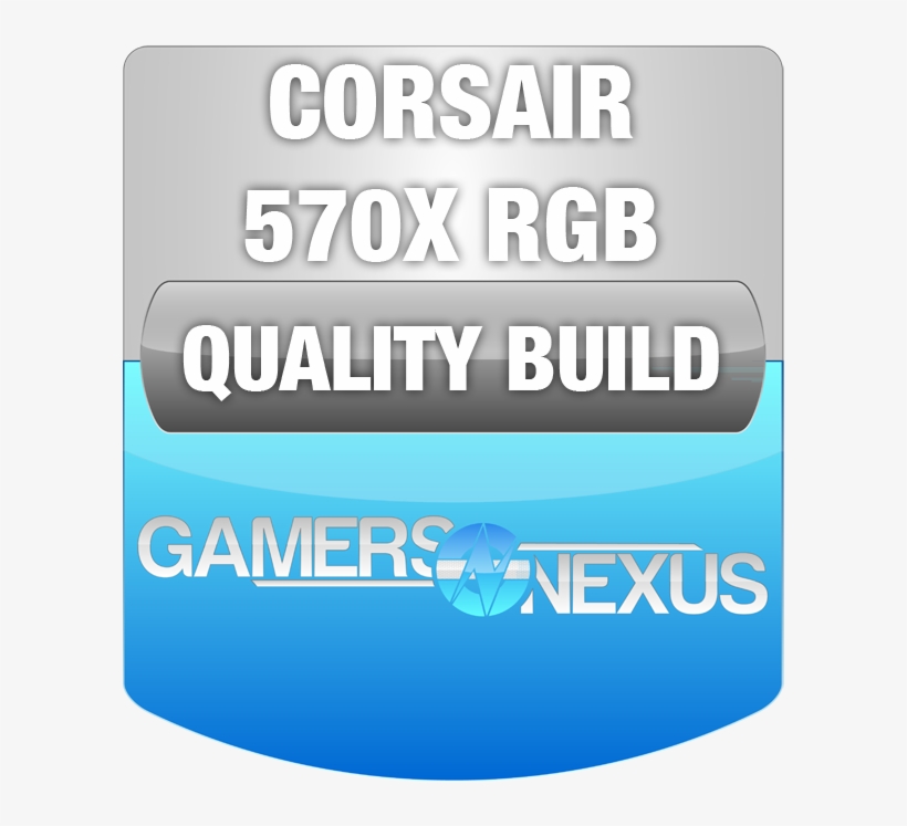 Quality Build Corsair 570x - Corsair Crystal Series 570x Rgb Mid-tower Case, transparent png download