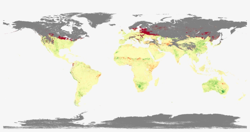 Anomaly - 2017 - 03 - Global - 006 - Totcover - Earth Map Black And White, transparent png download