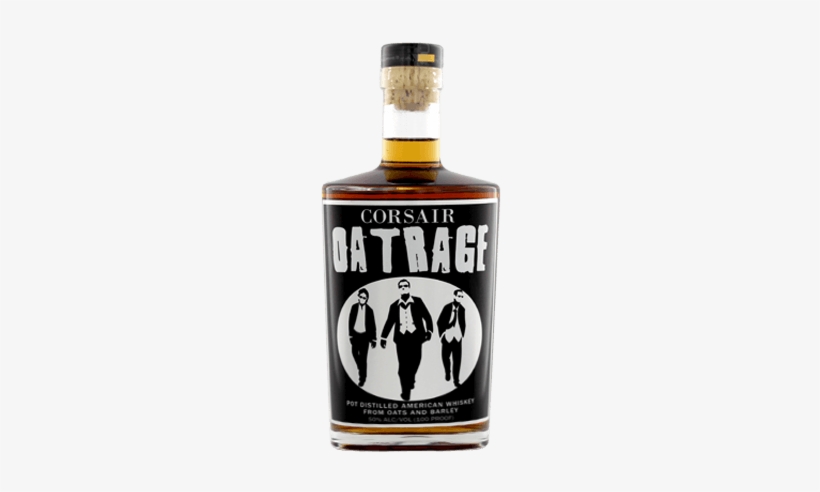 Corsair Oatrage Whiskey - Corsair Small Batch Triple Smoke Single Malt Whiskey, transparent png download