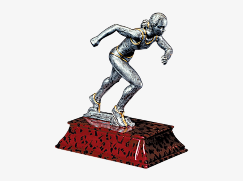 Elite Resin Trophy For Track & Field Events - Track Trophy - Female - 6 Resin Trophy, transparent png download