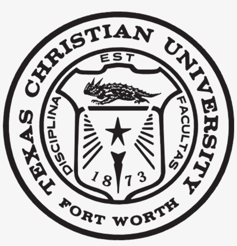 Picture Freeuse Library Drugs Drawing Student - Texas Christian University Seal, transparent png download