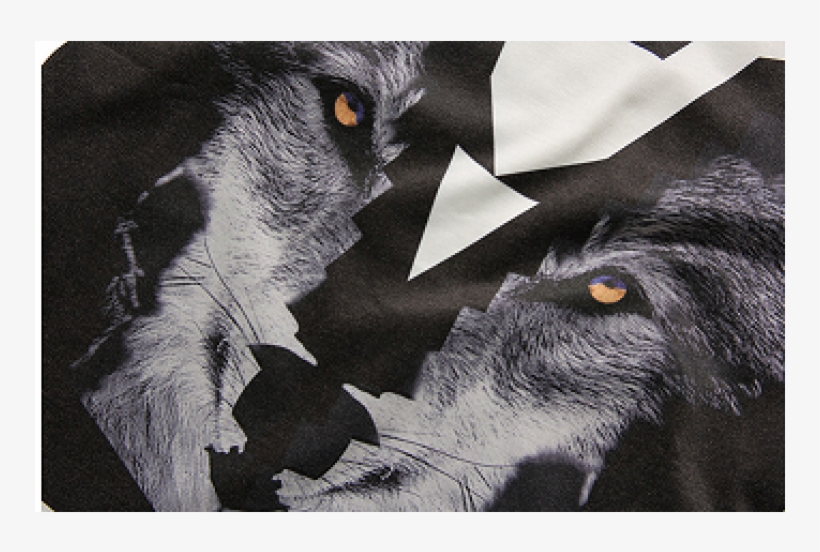 The Mountain Wolf Face Adult T-shirt, transparent png download