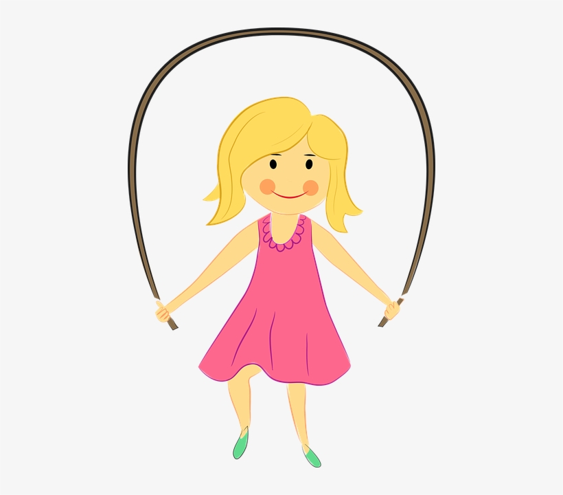 Baby Girl Png Hd - กระโดด เชือก Png, transparent png download