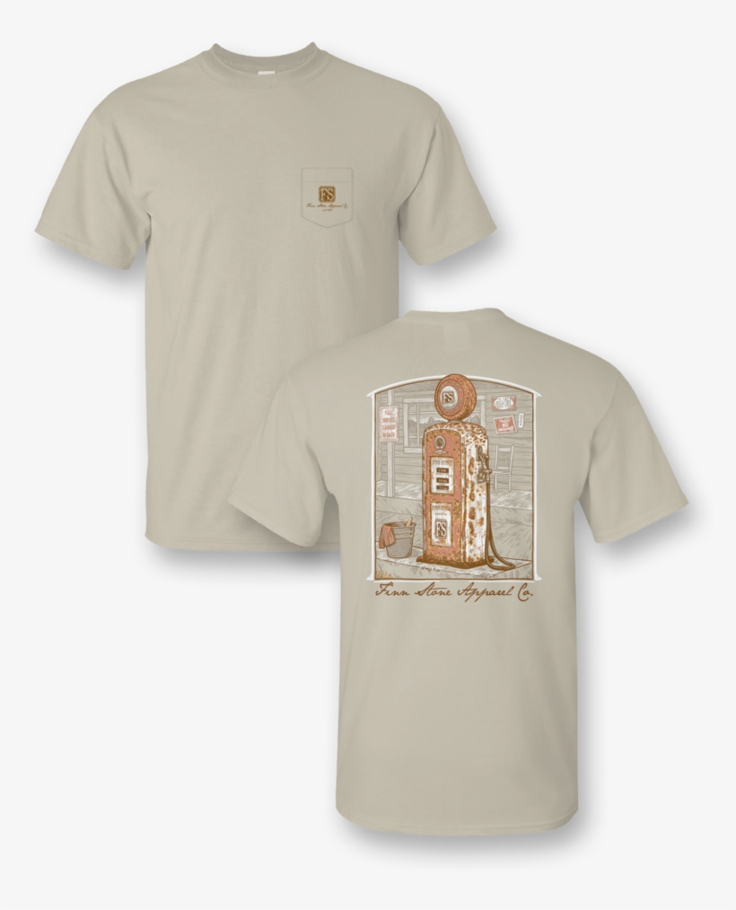 "gas Pump" Comfort Colors Short Sleeve Pocket - Cotton, transparent png download